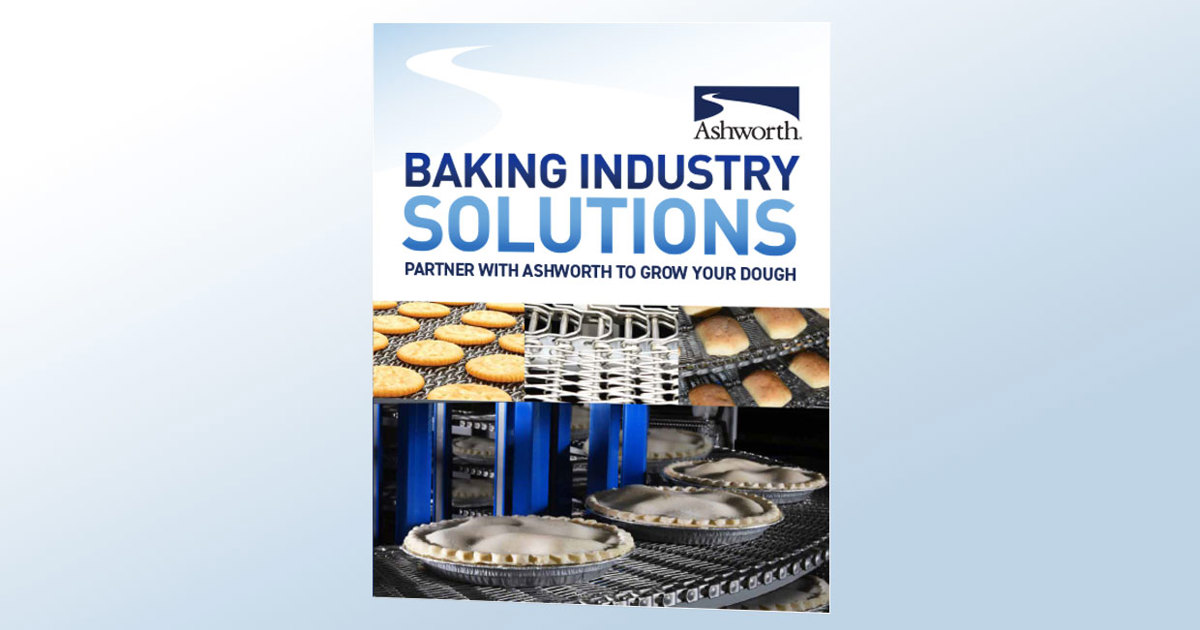 Baking Industry Solutions Brochure Ashworth Resource Center